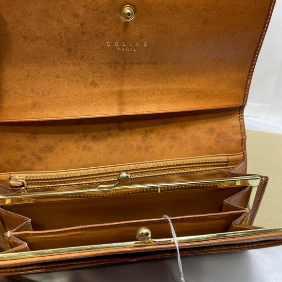 Celine Triomphe Long Wallet, Vintage. - Picture 11 of 15